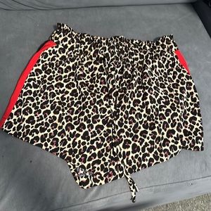 Leopard shorts